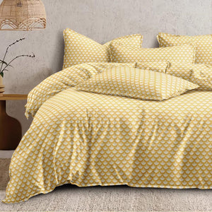 Grand Opal Double Bedsheet with 2 Pillow Covers - 23512