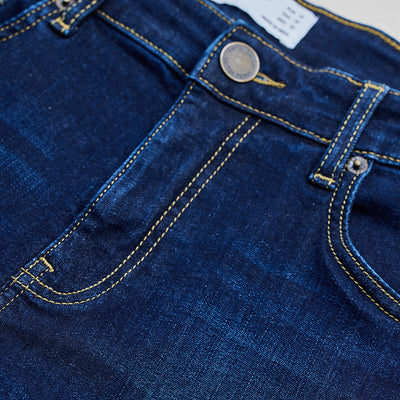 Dark Blue Skinny Fit Jeans
