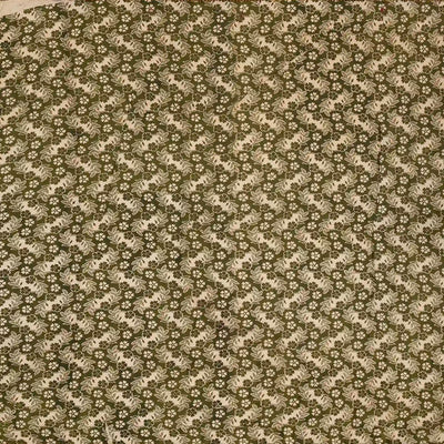 Pink Handloom Kalamkari Cotton Saree With Printed Goddess Motifs