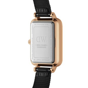 Quadro Pressed Ashfield Black & Rose Gold