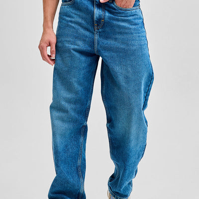 Blue Loose Fit Jeans