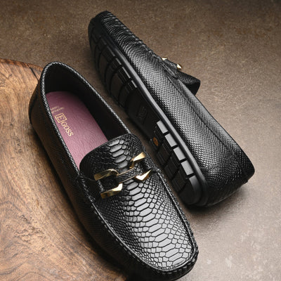 Egoss Platinum Loafers For Men