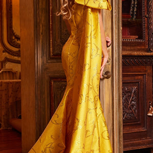 Jovani 23742 Yellow 14 Sale