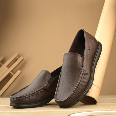 Egoss Gold Zero Gravity Loafers by Egoss