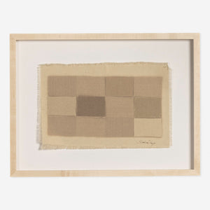 Checkered Earth Tones Wall Art by Shaina Page