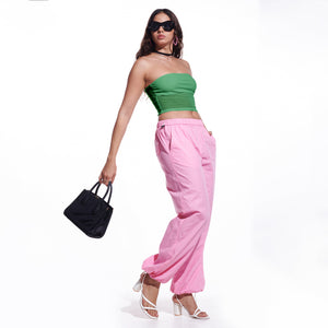Green Mesh Tube Top