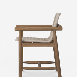Dume Indoor / Outdoor Dining Arm Chair by Amber Lewis x Four Hands