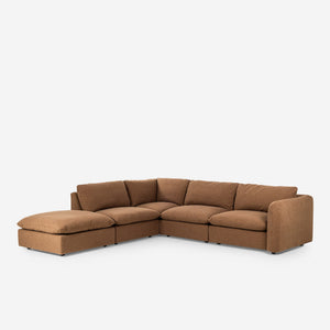 Verbena 4-Piece Sectional Sofa With Ottoman