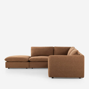 Verbena 4-Piece Sectional Sofa With Ottoman