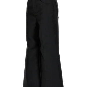 Giambattista Valli Cropped Silk Blend Pants
