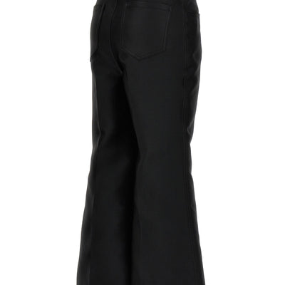 Giambattista Valli Cropped Silk Blend Pants