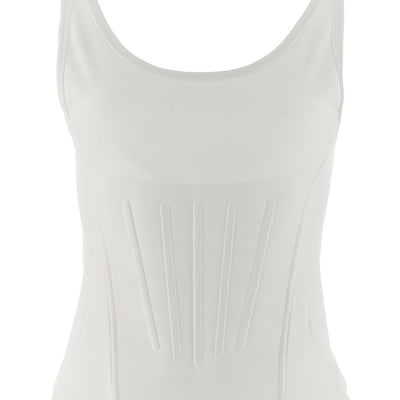 Mugler Corseted Tank Top