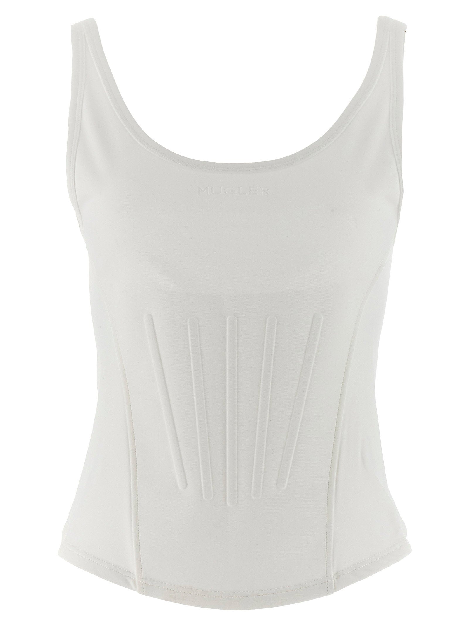 Mugler Corseted Tank Top