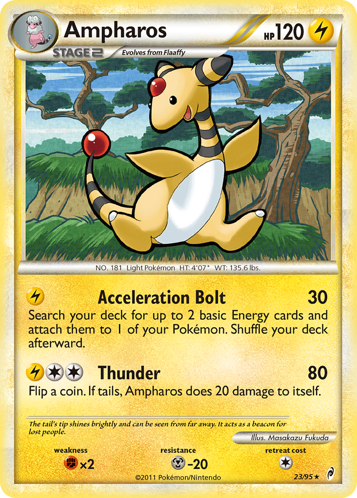 Ampharos - 23/95 - Rare