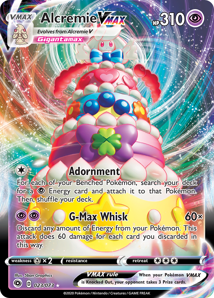 Alcremie VMAX - 023/073 - Rare Ultra