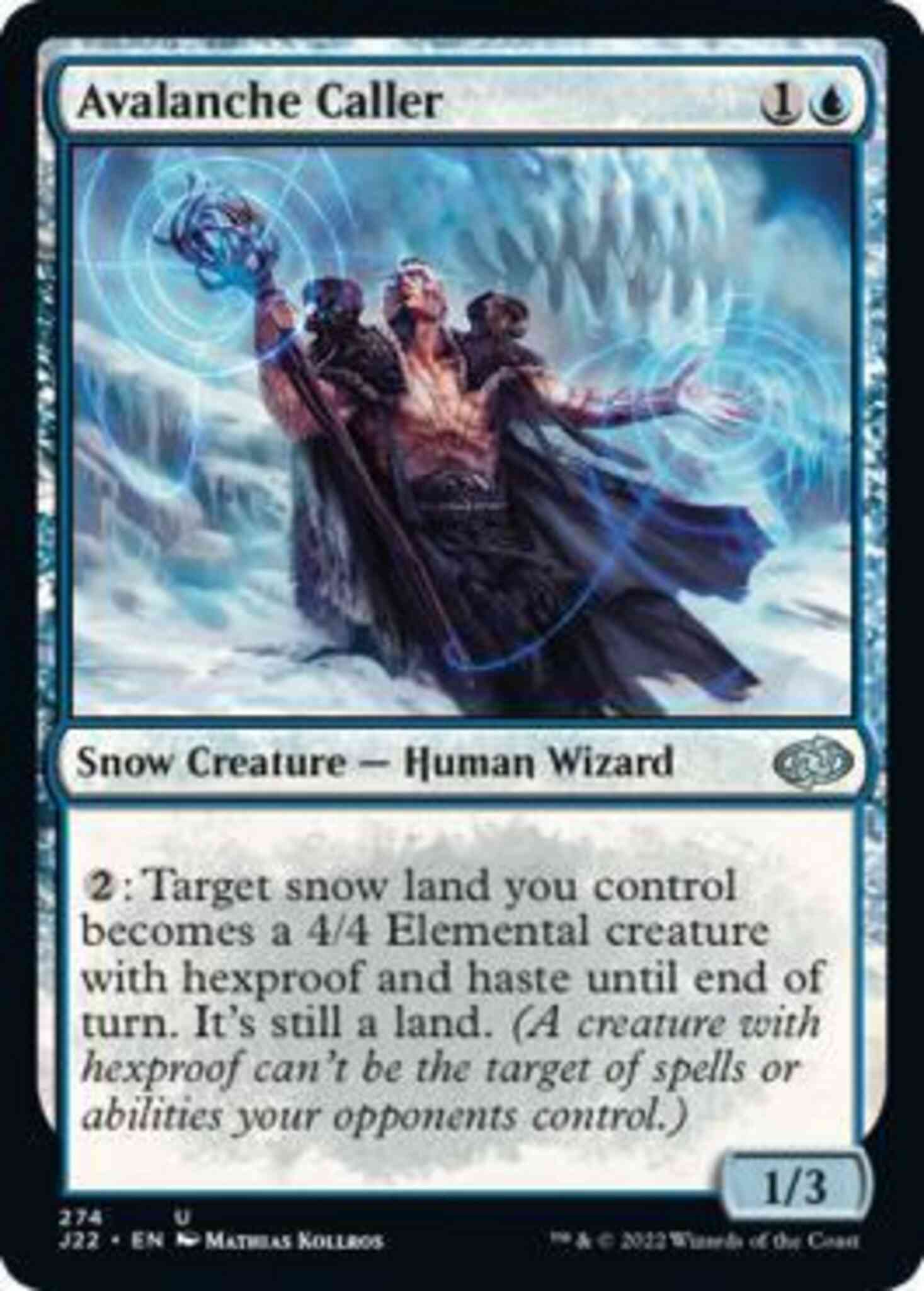 Avalanche Caller [274] [Jumpstart 2022] [Non-Foil]