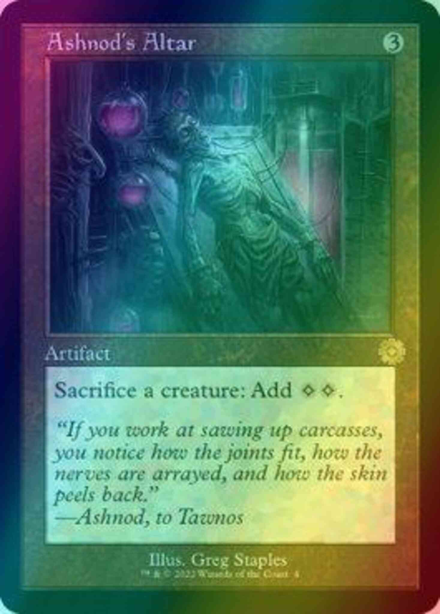 Ashnod's Altar [4] [Retro Frame] [The Brothers' War Retro Artifacts] [Foil]