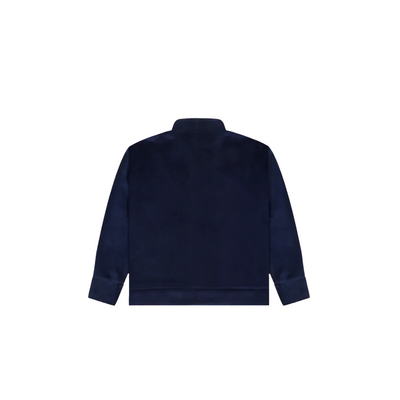 CERISE CORD HALF ZIP - NAVY BLUE