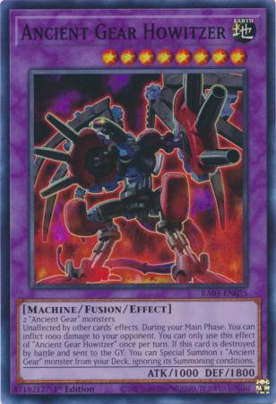 Ancient Gear Howitzer - RA03-EN035 - Ultra Rare - 1st Edition