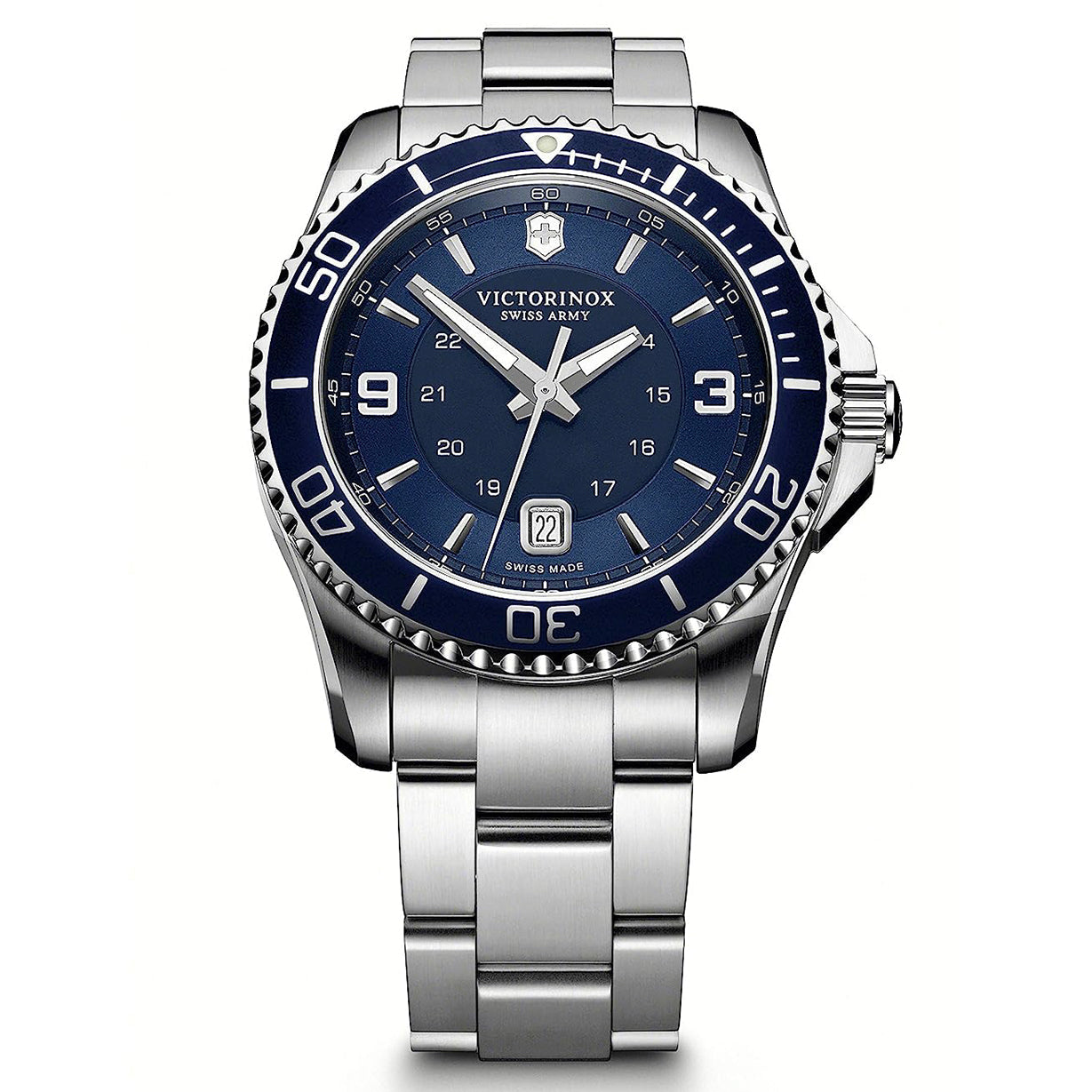 Victorinox Maverick Silver Stainless Steel Men 43mm
