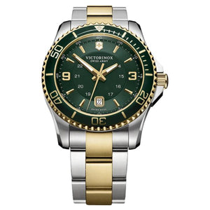 Victorinox Maverick Men Silver & Gold Stainless Steel Men 43mm