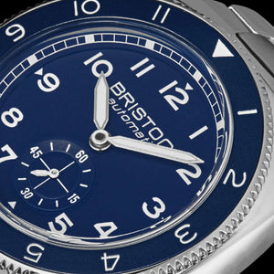 Clubmaster Legend Men Automatic Navy Blue Dial Analog Stainless Steel Watch 241639.PS.L.15.SB