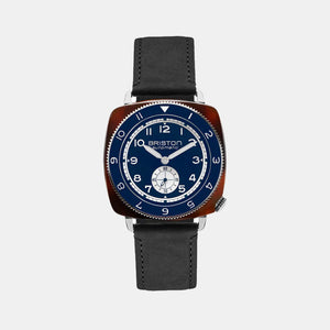 Clubmaster Legend Men Automatic Navy Blue Dial Analog Leather Watch 241639.SA.T.15W.CH