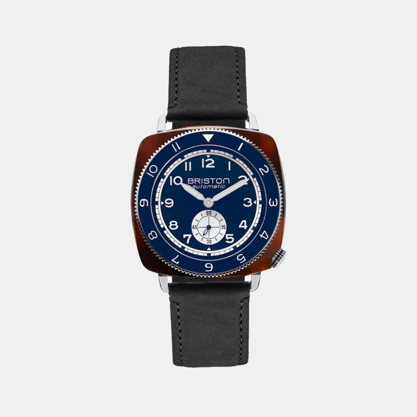 Clubmaster Legend Men Automatic Navy Blue Dial Analog Leather Watch 241639.SA.T.15W.CH