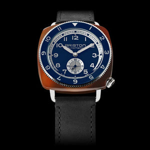 Clubmaster Legend Men Automatic Navy Blue Dial Analog Leather Watch 241639.SA.T.15W.CH