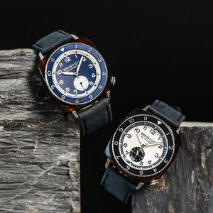 Clubmaster Legend Men Automatic Navy Blue Dial Analog Leather Watch 241639.SA.T.15W.CH