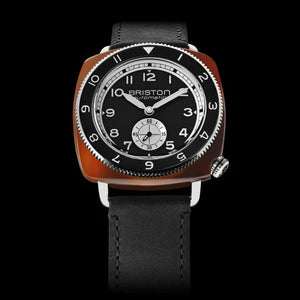 Clubmaster Legend Men Automatic Black Dial Analog Leather Watch 241639.SA.T.1W.CH