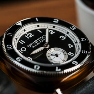 Clubmaster Legend Men Automatic Black Dial Analog Leather Watch 241639.SA.T.1W.CH