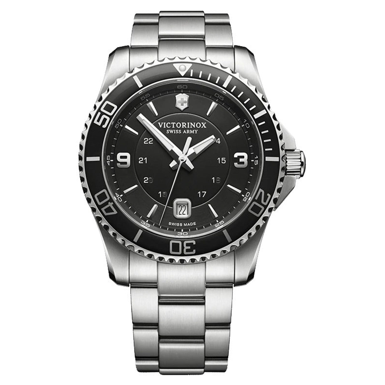 Victorinox Maverick Silver Stainless Steel Men 43mm