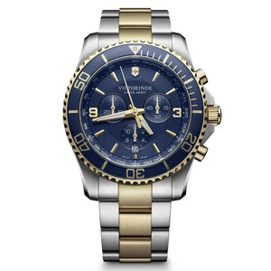 Victorinox Maverick Chronograph Blue Dial Men 43MM