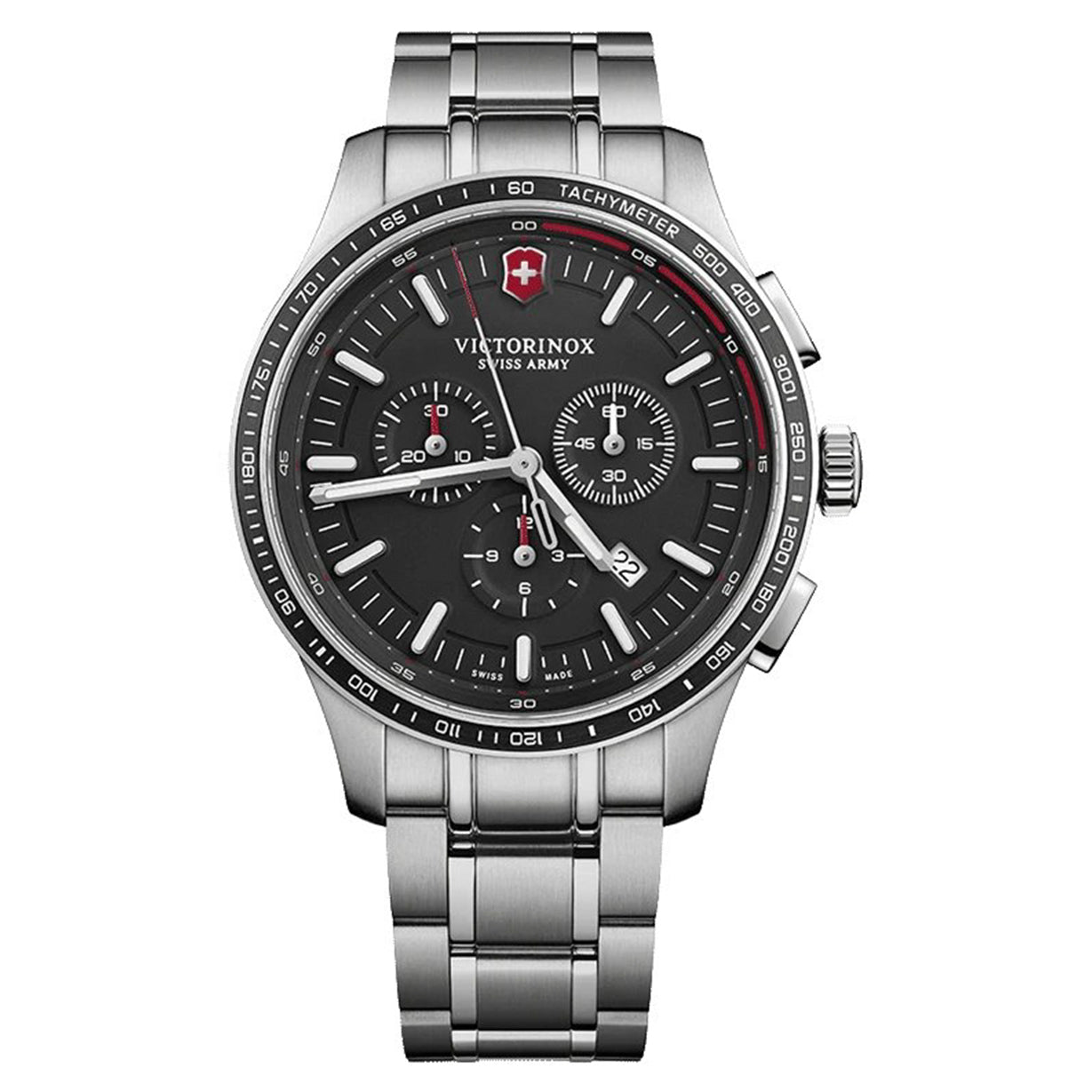 Victorinox Alliance Men Black Dial Men 44mm
