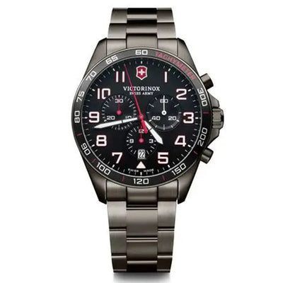 Victorinox Fieldforce Black Dial Men 42mm