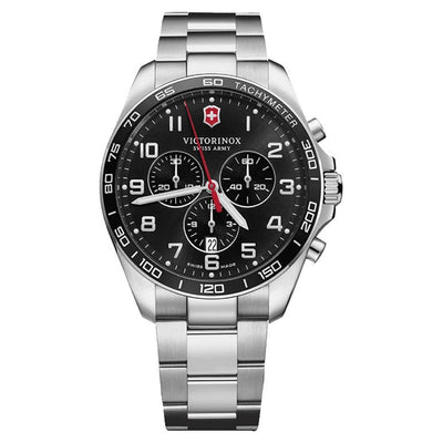 Victorinox Fieldforce Classic Silver Stainless Steel Men 42mm