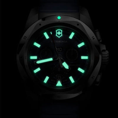 Victorinox I.N.O.X Chrono Blue Dial Men 43mm 241984