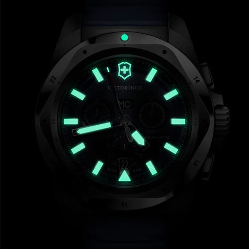 Victorinox I.N.O.X Chrono Blue Dial Men 43mm 241984
