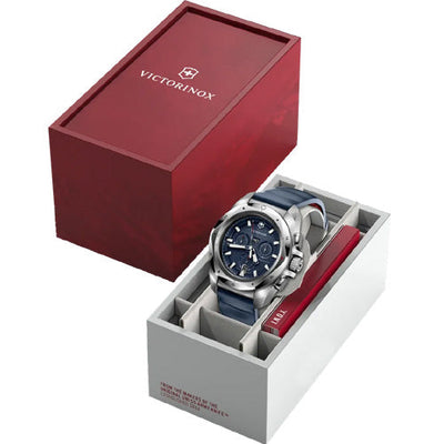 Victorinox I.N.O.X Chrono Blue Dial Men 43mm 241984