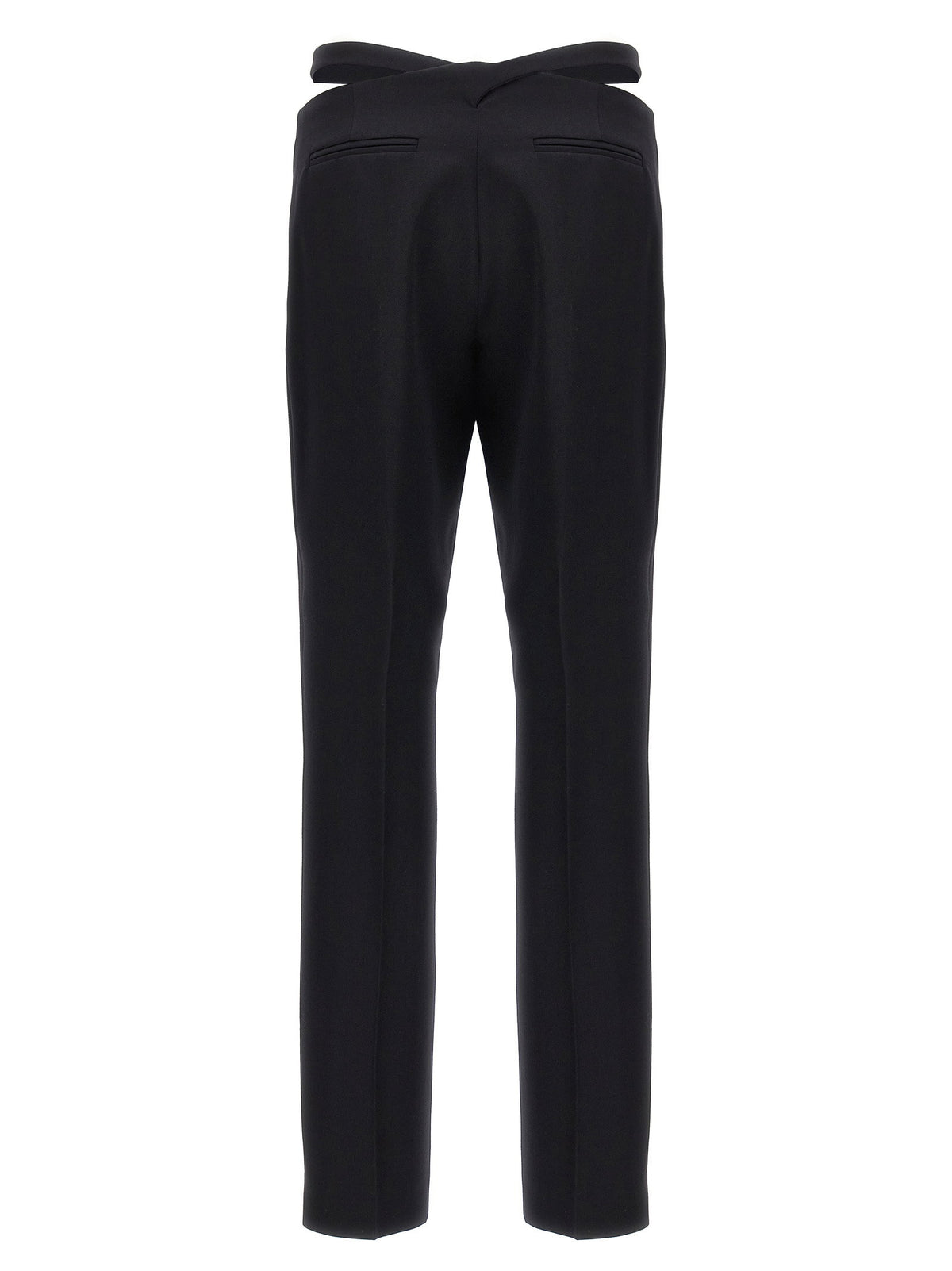 The Attico Belt Detail Trousers