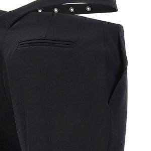 The Attico Belt Detail Trousers