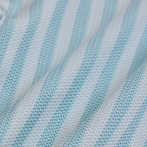 Light Blue Stripes Slim Fit Shirt