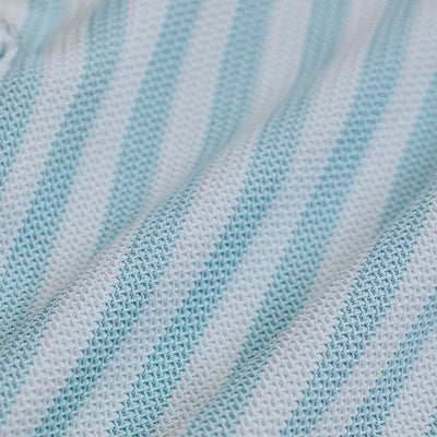 Light Blue Stripes Slim Fit Shirt