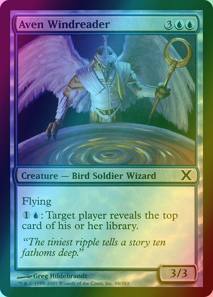 Aven Windreader [69] [Tenth Edition] [Foil]