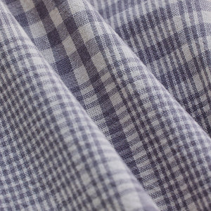 Light Grey Checks Slim Fit Shirt