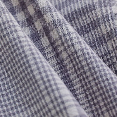 Light Grey Checks Slim Fit Shirt