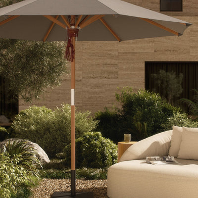 Luzita 9'10" Round Outdoor Umbrella