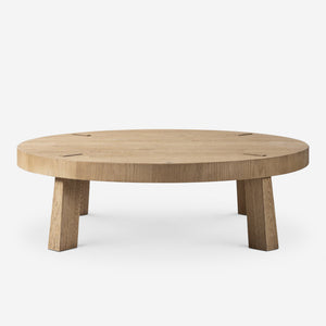 Sadira Round Coffee Table by Amber Lewis x Four Hands