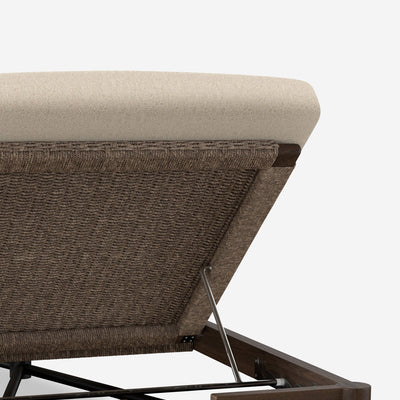 Finnegan Indoor / Outdoor Chaise by Amber Lewis x Four Hands